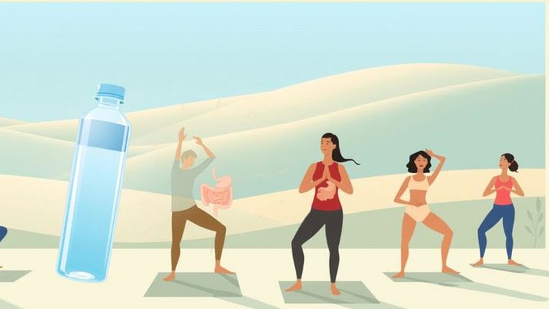 Yoga tranquilo promueve bienestar y equilibrio