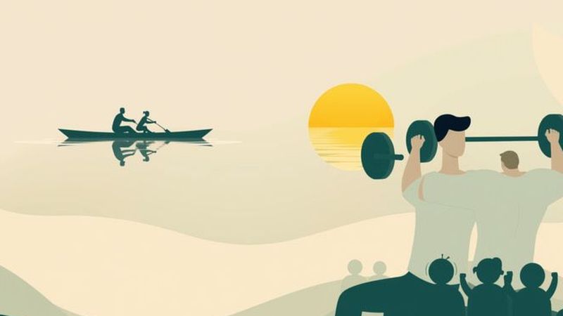 Equipo y fuerza en armonía