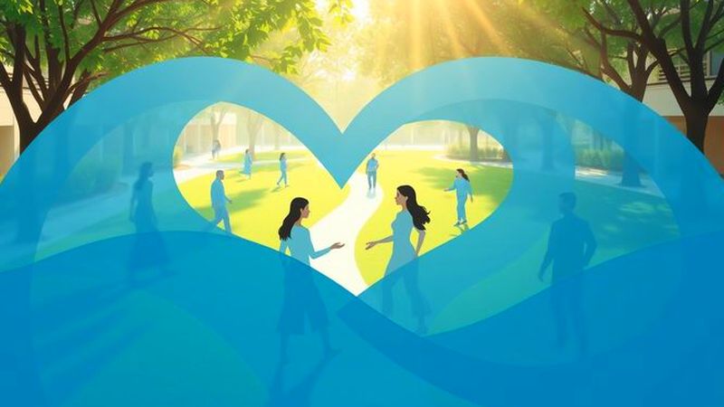 Un parque tranquilo promueve salud y equilibrio