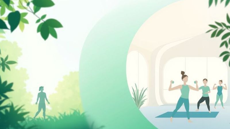 Una persona fuerte disfruta bienestar exterior