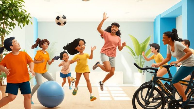 Un centro comunitario vibrante promueve actividad saludable
