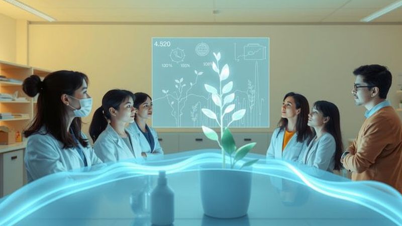 Investigadores analizan datos holográficos en calma